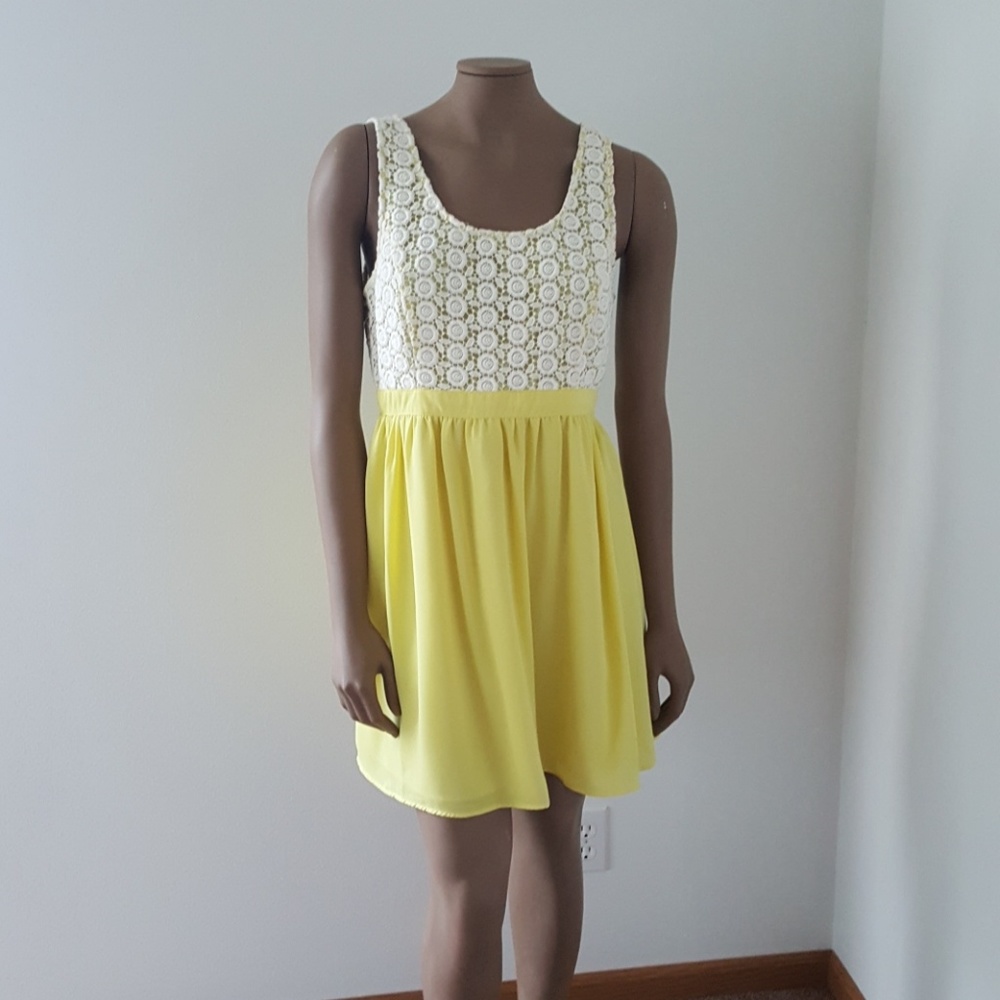 Yellow Tank Dress